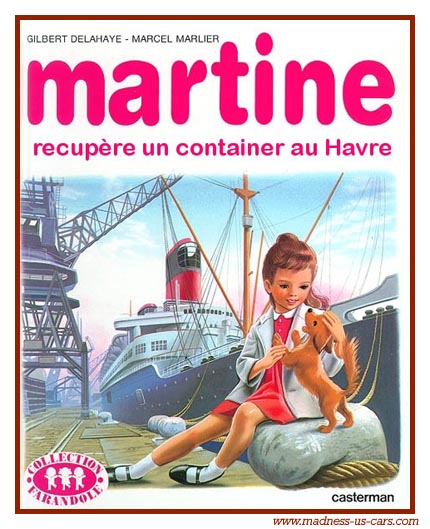 Martine et les Voitures Amricaines