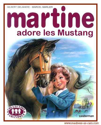 Martine et les Voitures Amricaines